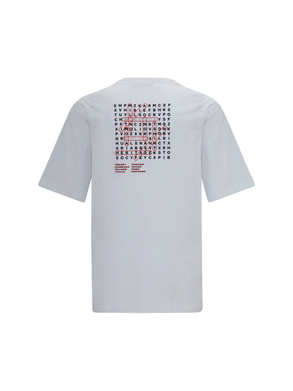 Dolce & Gabbana Cotton T-shirt with back print - White Ottico