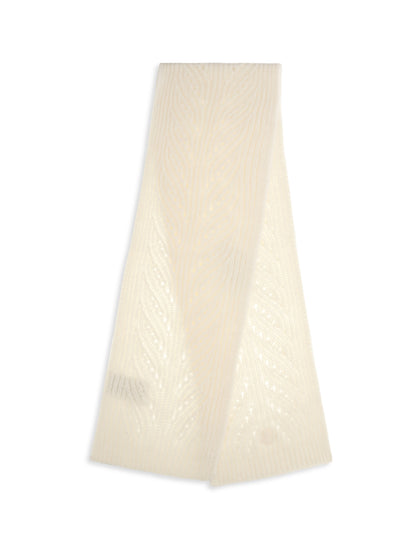 Moncler Tricot alpaca and cashmere-blend Scarf - Natural
