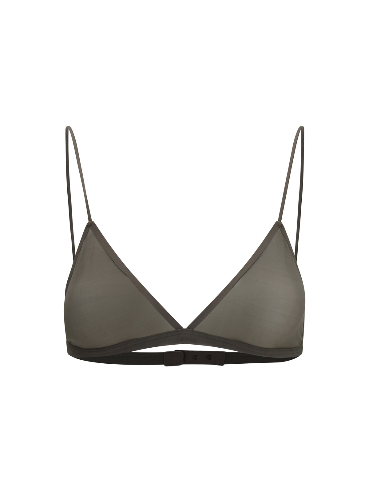 Calvin Klein Ruby Triangle Bra - Aluminum