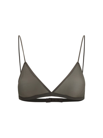Calvin Klein Ruby Triangle Bra - Aluminum