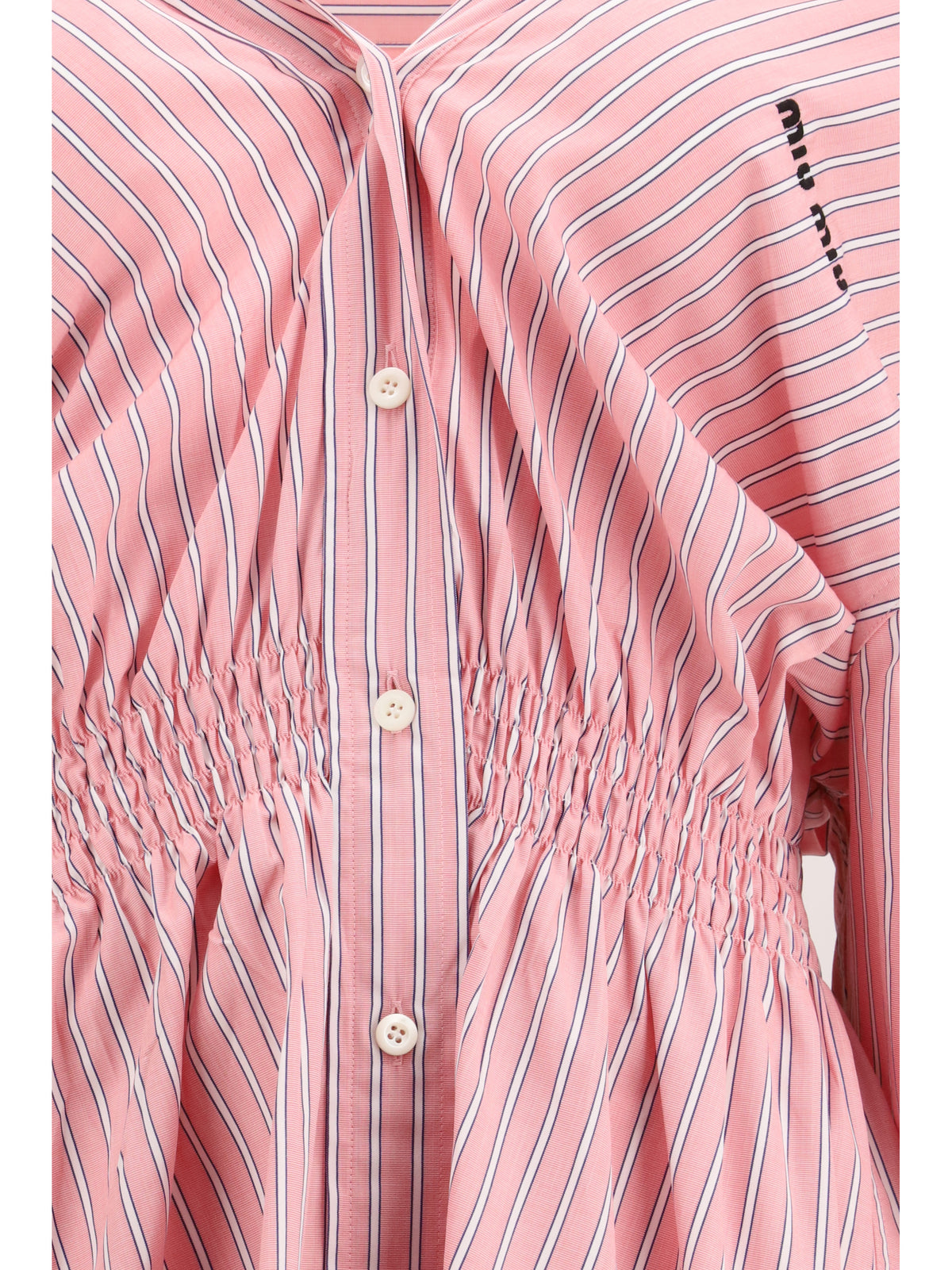 Miu Miu Short striped Dress - Pink