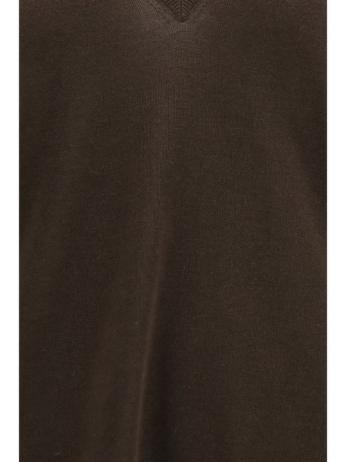 Toteme V-neck cashmere-blend Sweater - Fondante