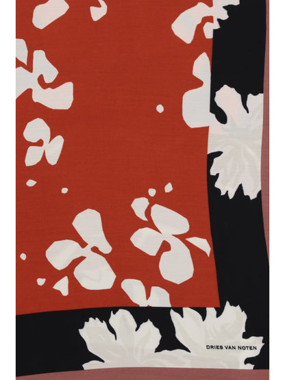 Dries Van Noten Printed viscose Scarf - Dessin C