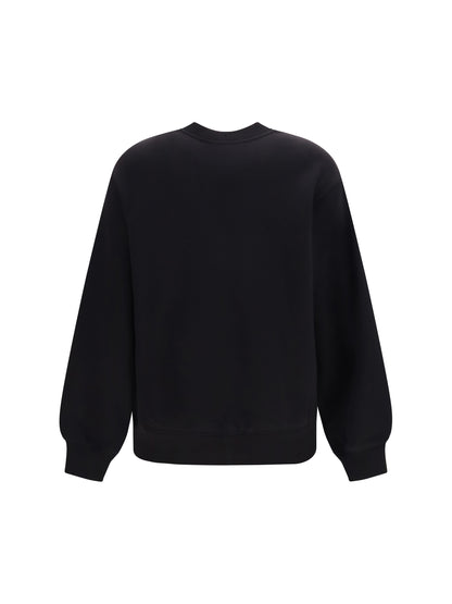 Dolce & Gabbana Cotton logo crewneck Sweatshirt - Black
