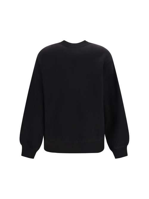 Dolce & Gabbana Cotton logo crewneck Sweatshirt - Black