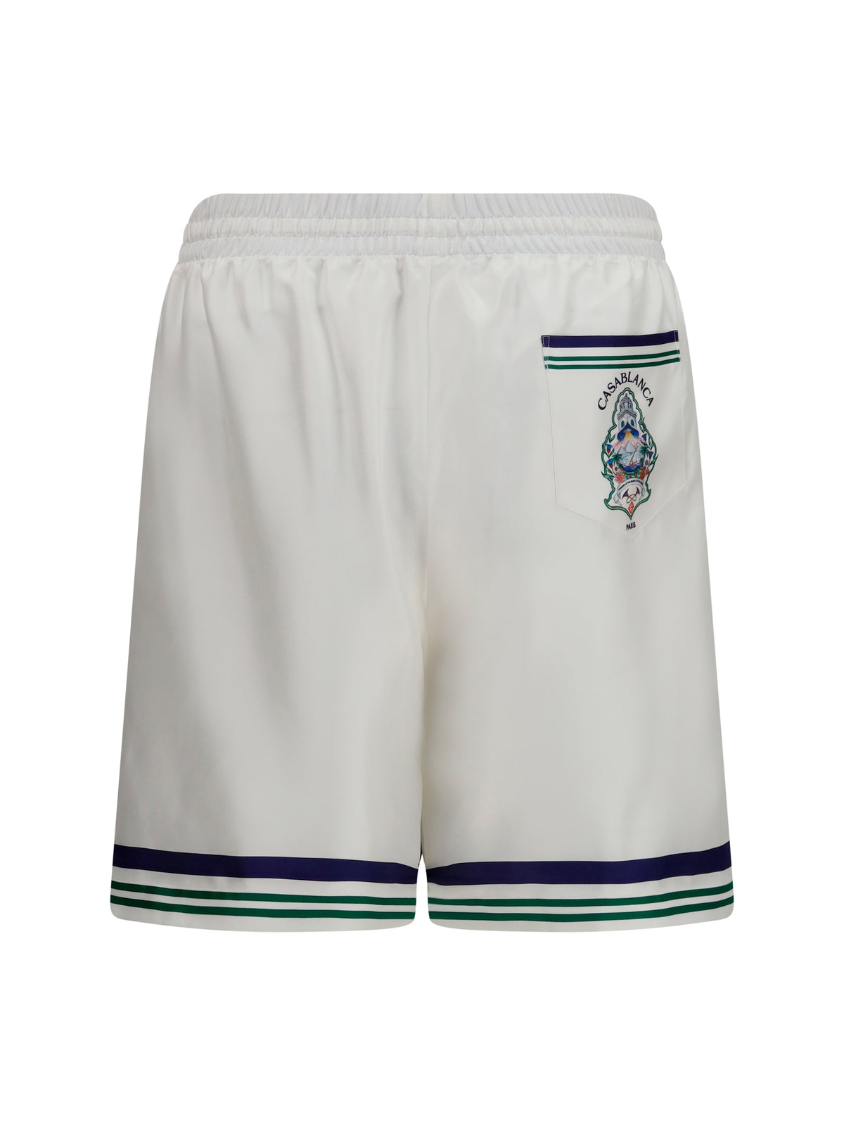 Casablanca Hotel crest Shorts - Multi