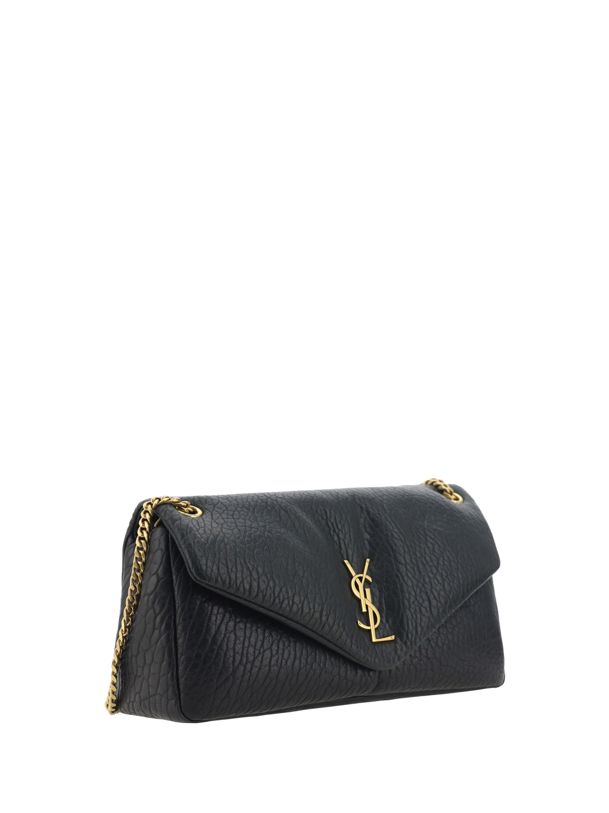 Saint Laurent Calypso Shoulder Bag - Black