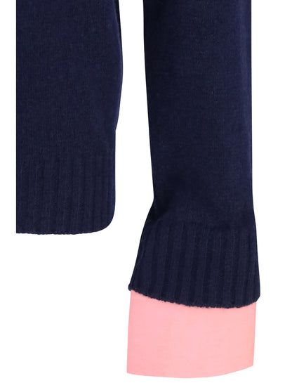 Prada Shetland wool crewneck Sweater - Bleu