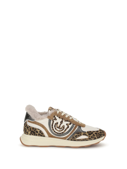 PINKO Zoe 01 Leopard Sneakers