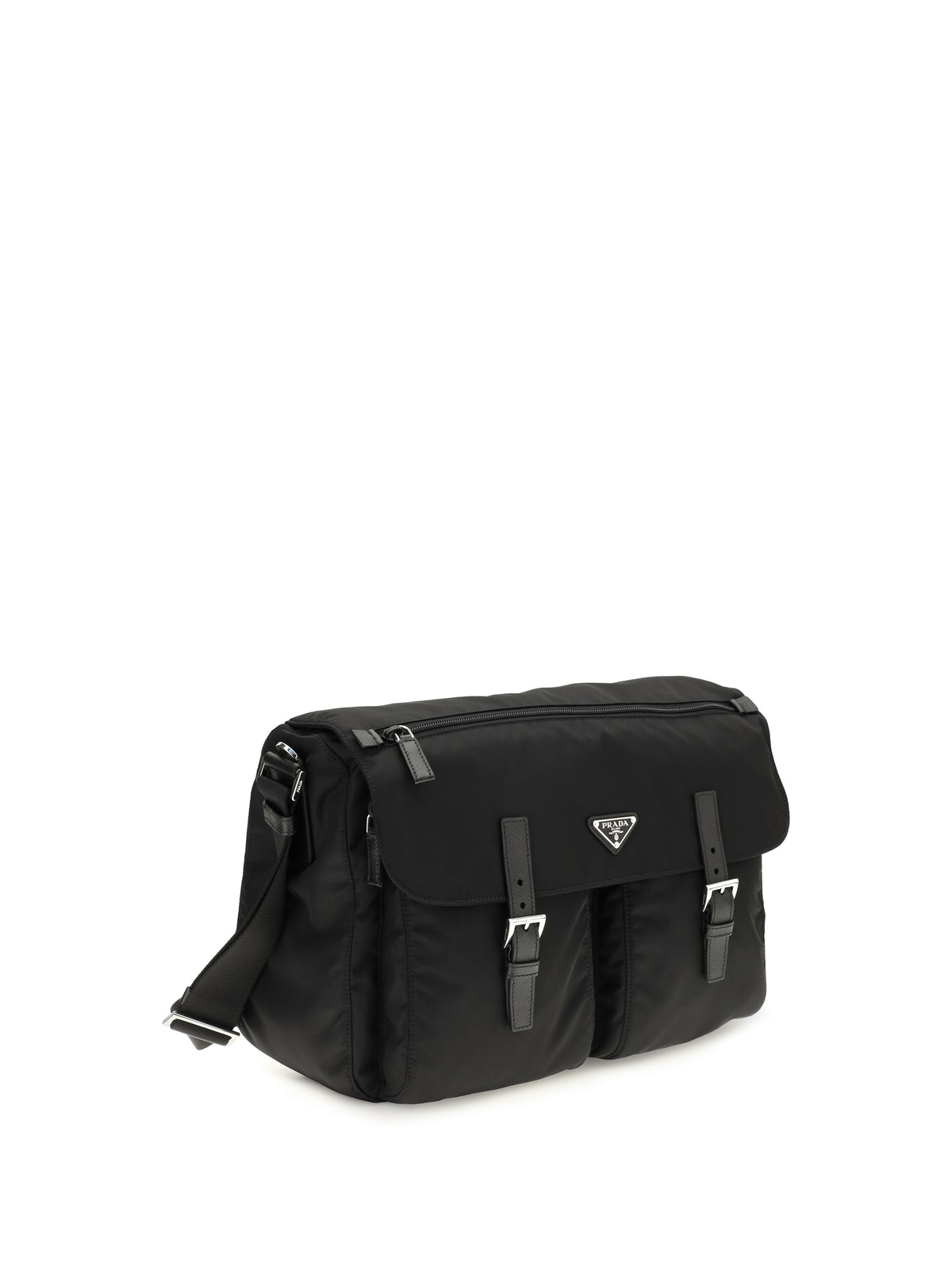 Prada Re-Nylon Shoulder Bag - Black
