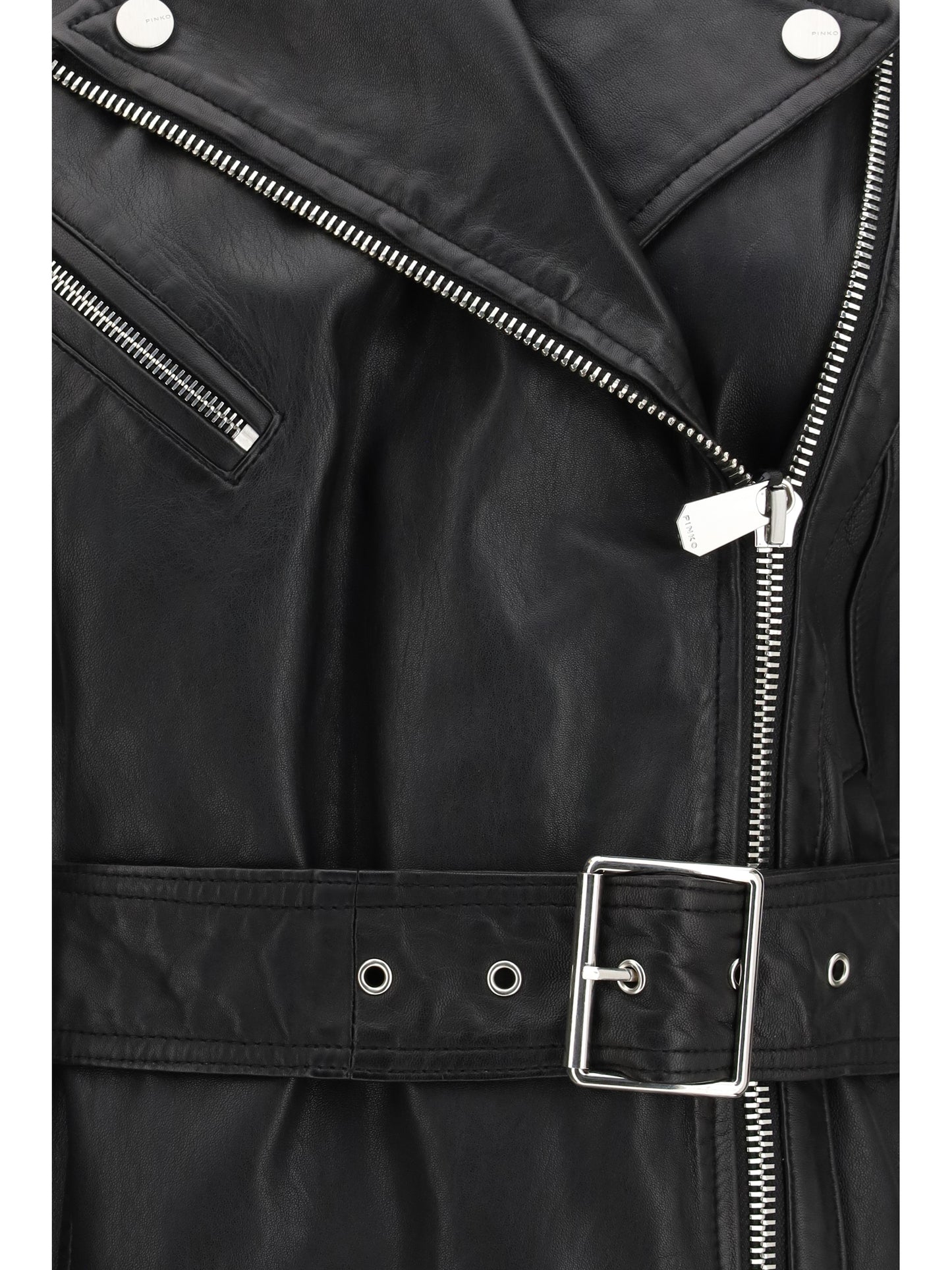 PINKO Gypsy biker-style Vest