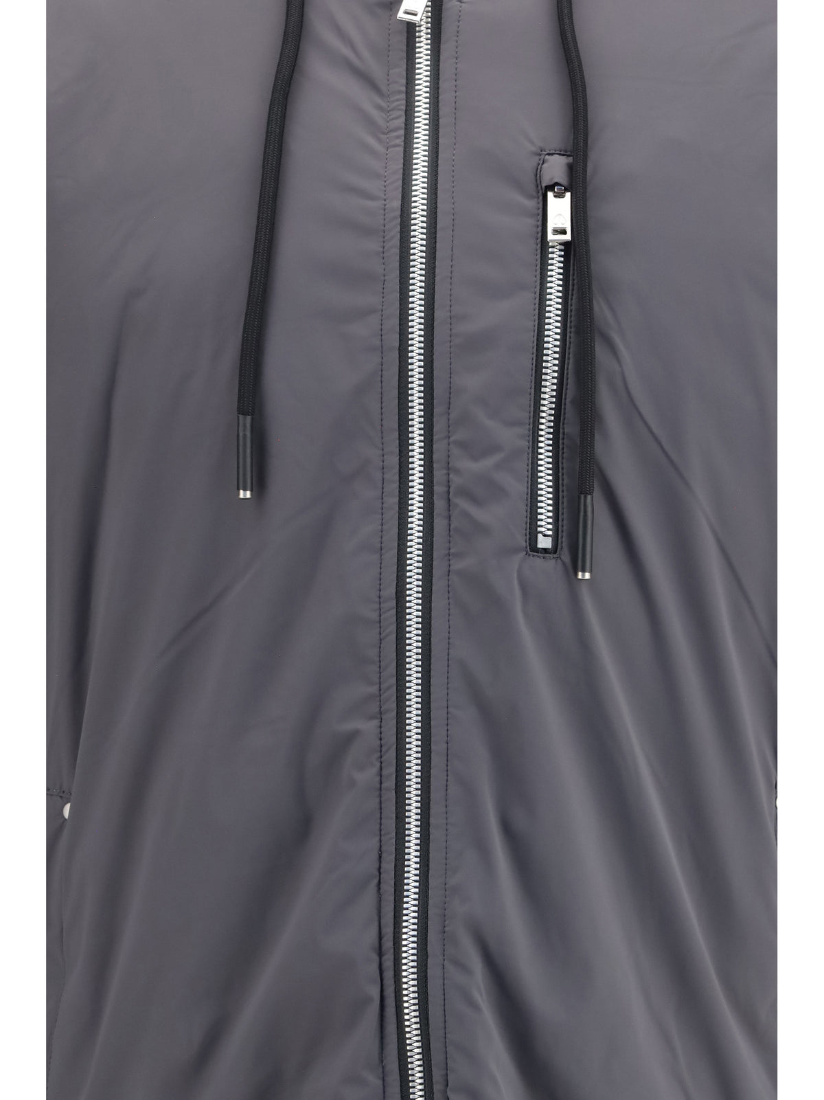 Moose Knuckles Hooded Down Jacket - Cement