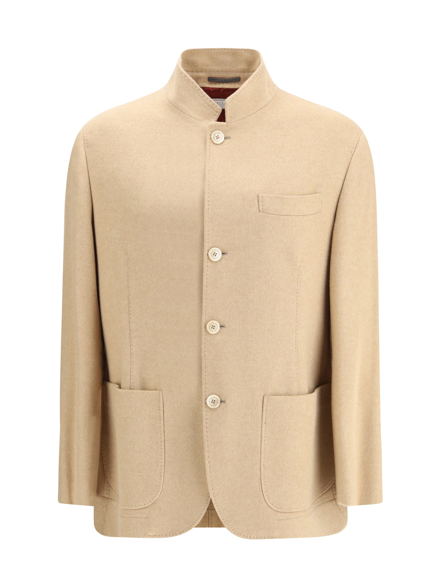 BRUNELLO CUCINELLI Cashmere and vicuña Shirt Jacket