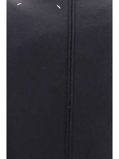 Maison Margiela Sleeveless virgin wool midi Dress - Black