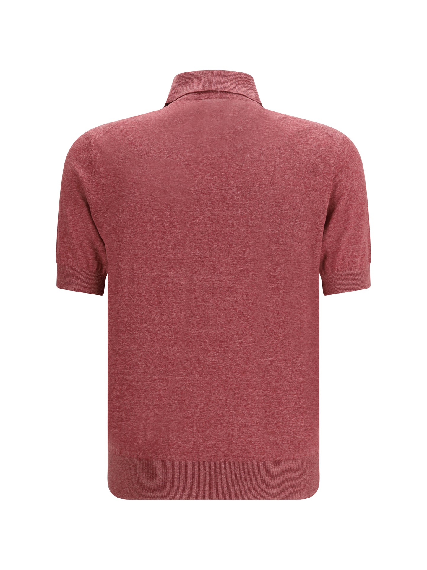 BRUNELLO CUCINELLI Linen and silk Polo Shirt