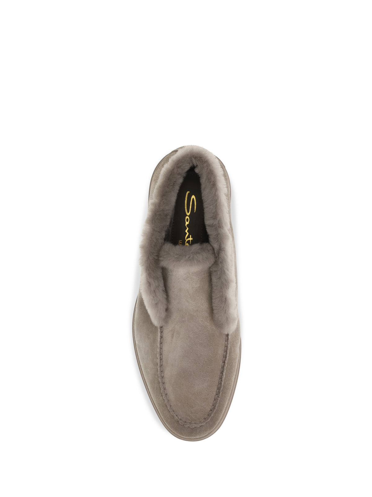 Santoni Fortune suede Ankle Boots - Brown