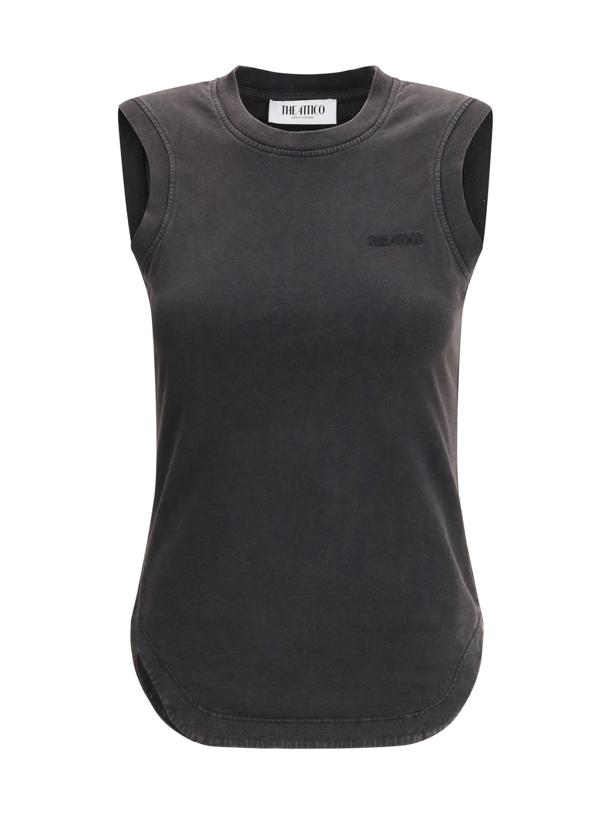 The Attico Reese tank Top - Faded Black