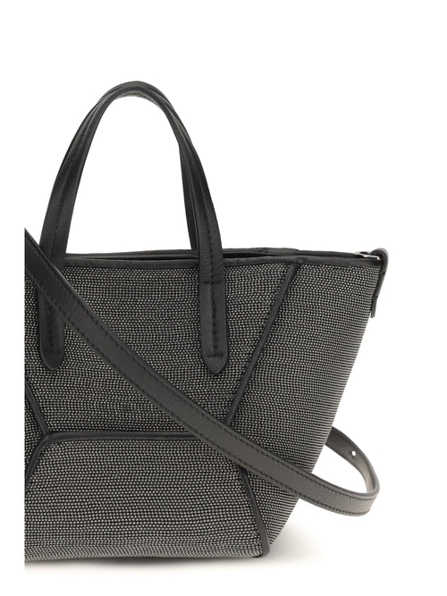 Brunello Cucinelli BC Duo mini Handbag - Ultrablack