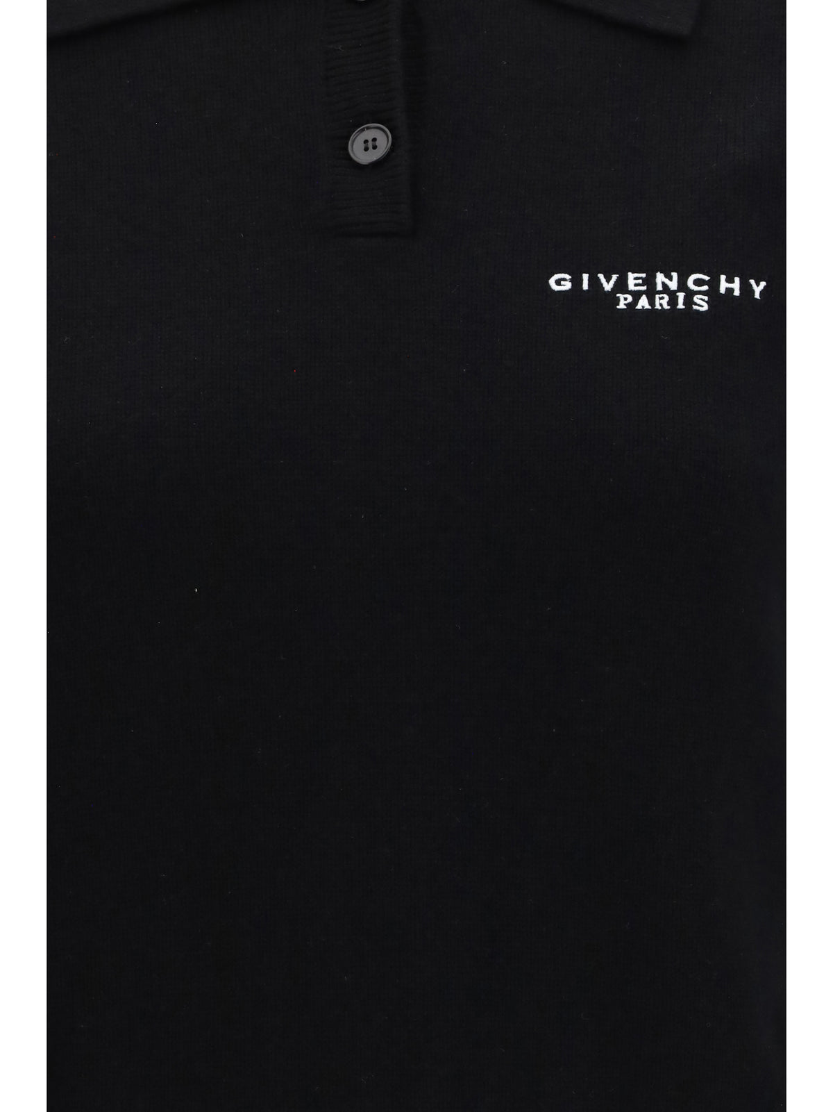 Givenchy Wool and cashmere polo Sweater - Black