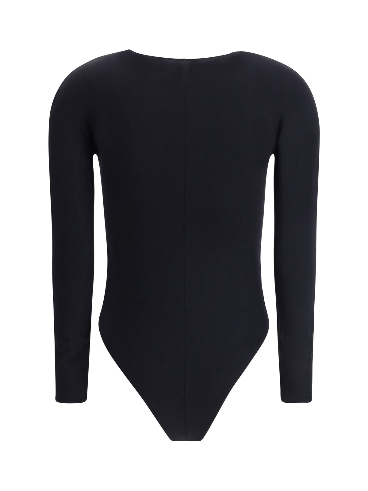 Wolford V-Neck Bodysuit - Black