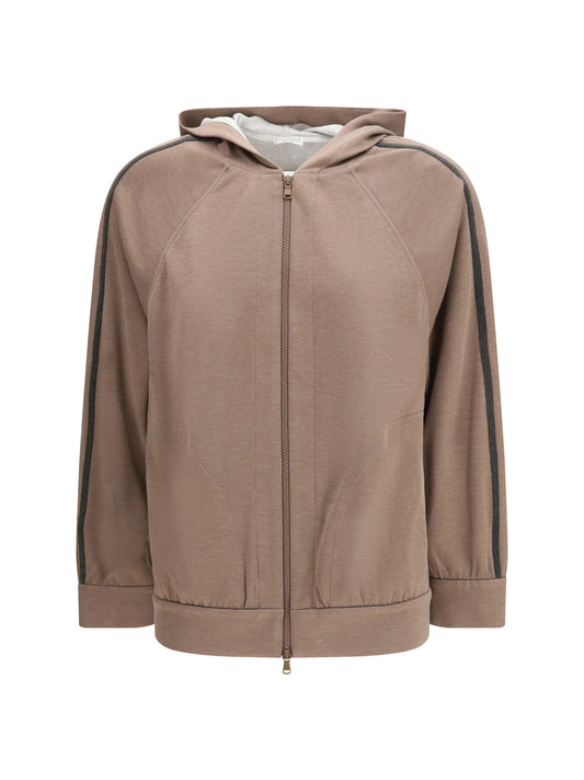 BRUNELLO CUCINELLI Cotton hooded Sweatshirt