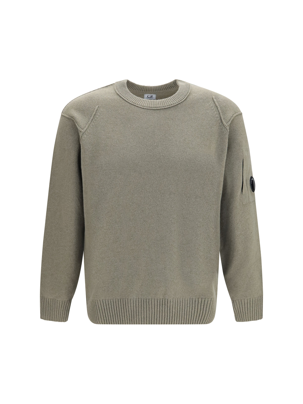 C.P. Company GRS lambswool crewneck Sweater - Fallen Rock