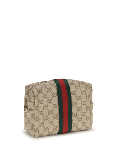 Gucci Mini Camera Bag Shoulder Bag with Web - Vin.San.Br/Dk.Br/Vrv