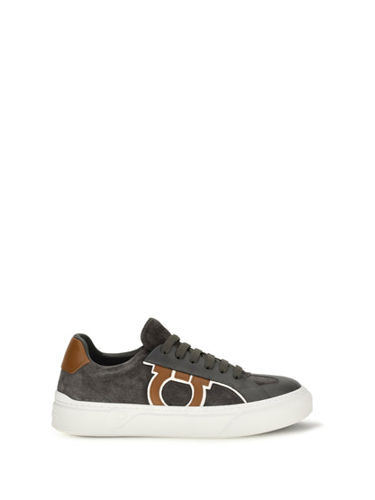 Ferragamo Gancini Sneakers - Daytona Grey