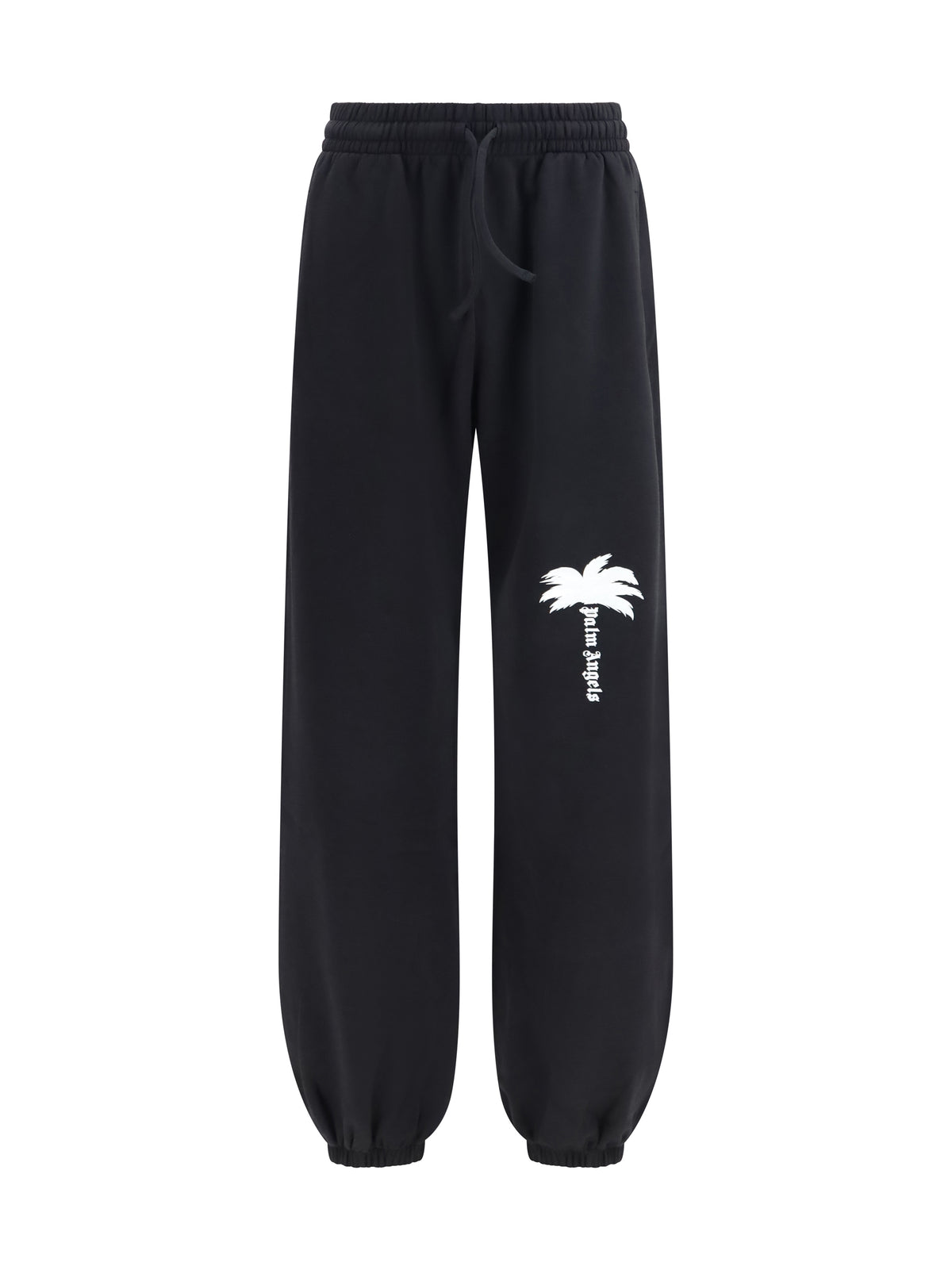 Palm Angels Palm Tree Statment Sweatpants - Black - Off White