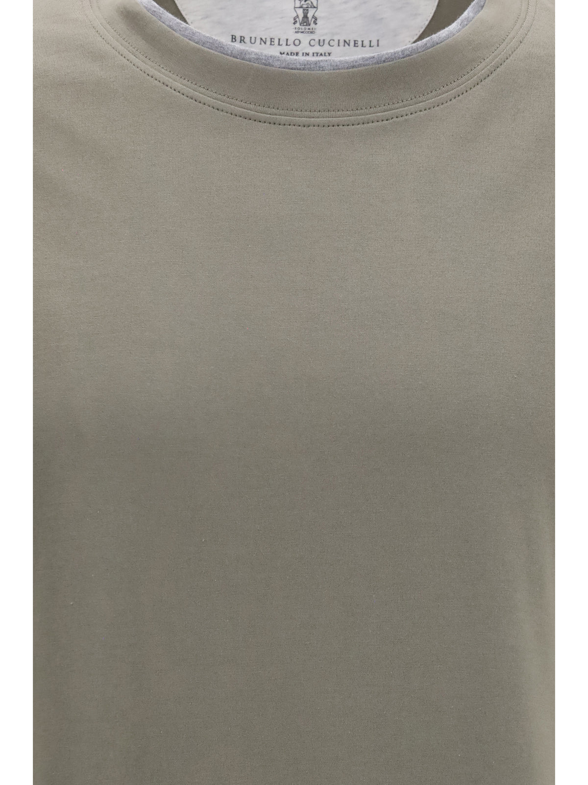Brunello Cucinelli Cotton T-shirt - Military Green