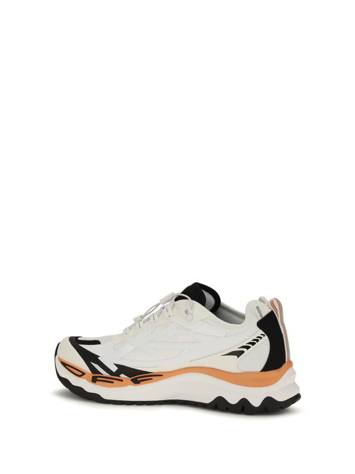 Off-White BRB Trail Low Sneakers - Grey/White