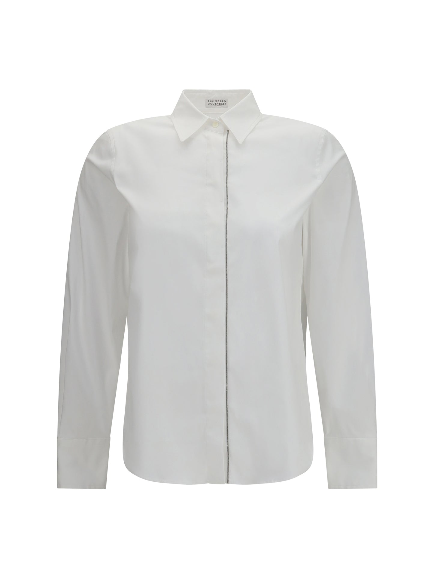 BRUNELLO CUCINELLI Stretch cotton poplin Shirt