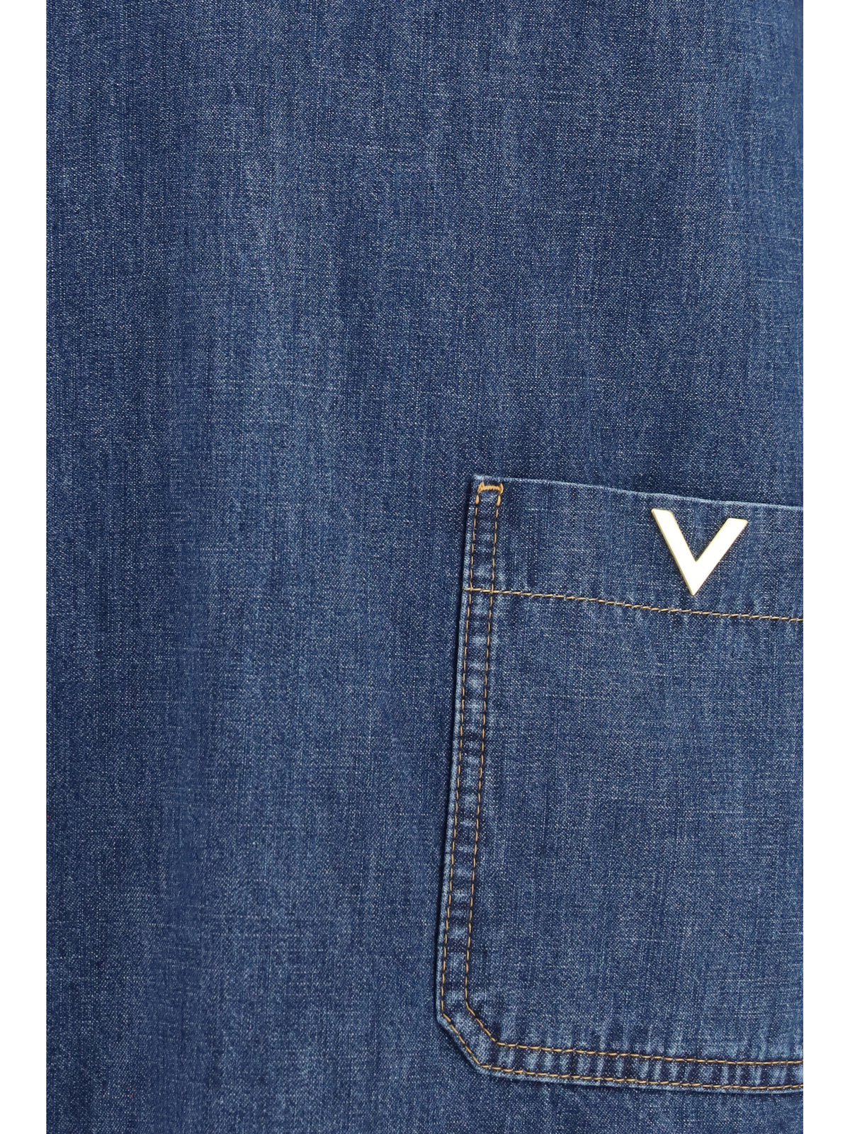 Valentino Denim Shirt - Denim Dark