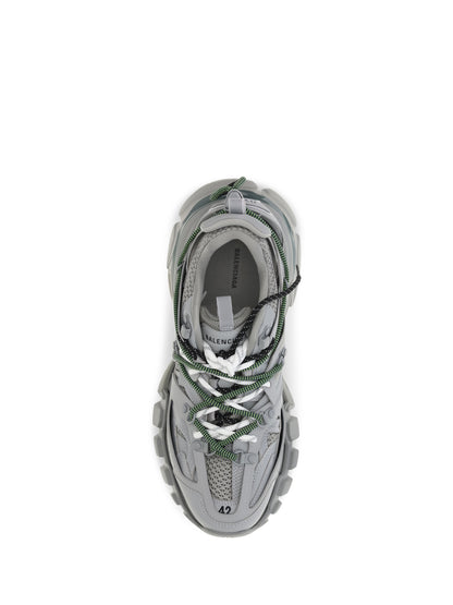Balenciaga Track Trail Laces Sneakers - Gry/Yellow/Wht/Navy