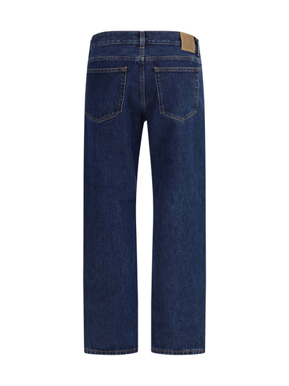 Toteme Low Straight Denim - Indigo