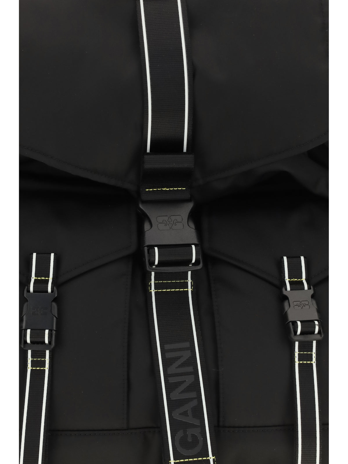 Ganni Re-tech Backpack - Black