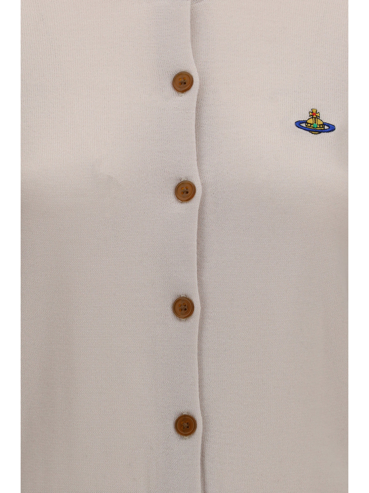 Vivienne Westwood Bea wool Cardigan - Limestone