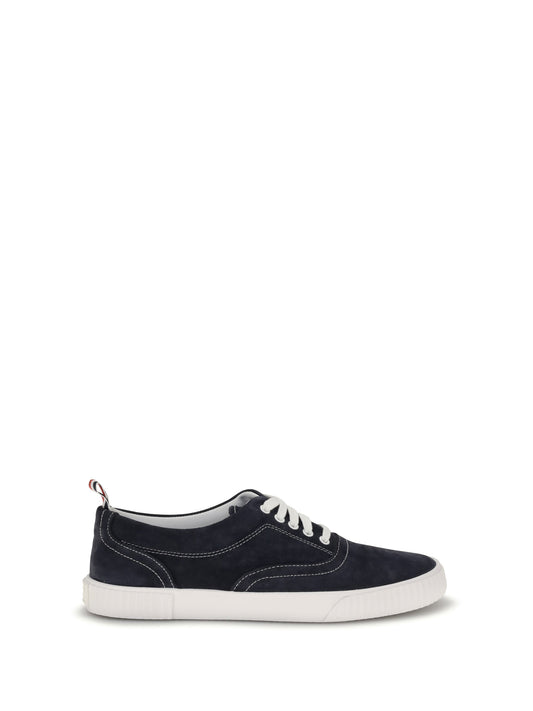 THOM BROWNE Leather Sneakers