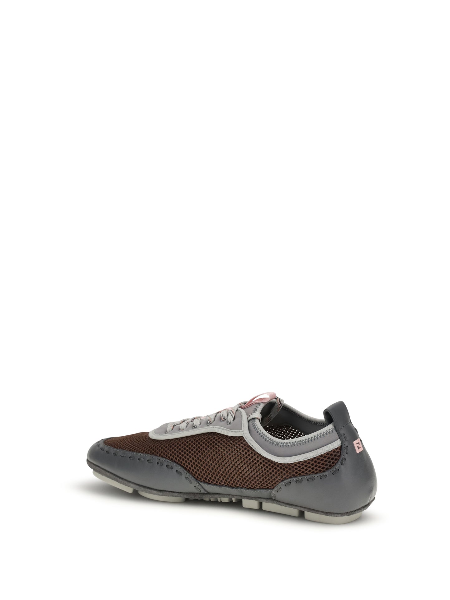 FENDI Leather and mesh Sneakers by Fendi