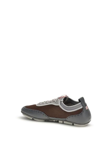 FENDI Leather and mesh Sneakers by Fendi