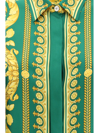VERSACE Printed silk Shirt