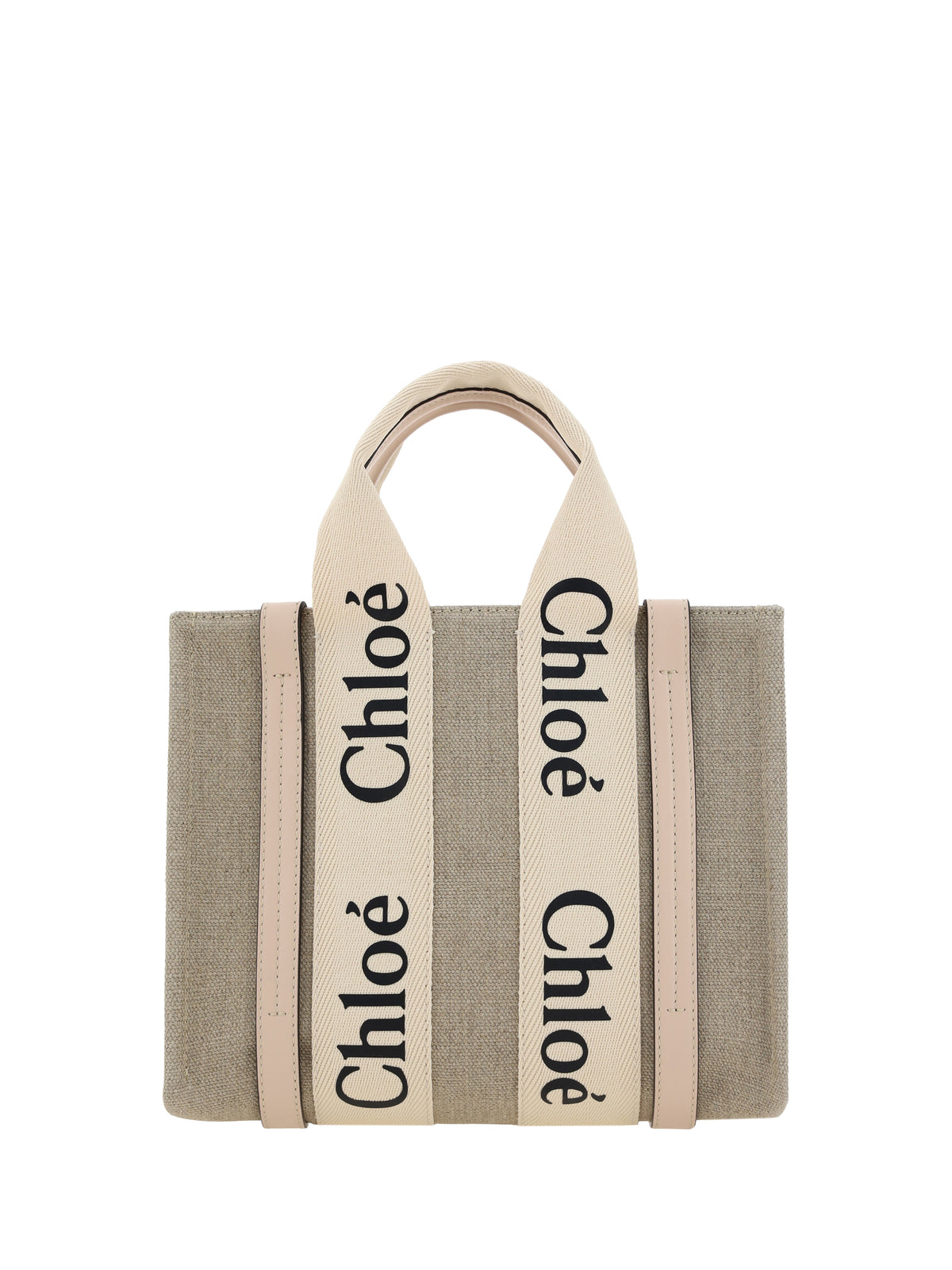Chloé Woody Handbag - Cement Pink