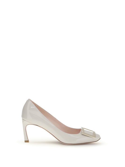 ROGER VIVIER Patent leather Trompette Pumps
