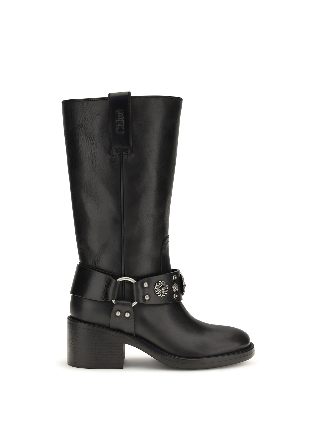 Chloé Dakota buckle knee-high Boots - Black