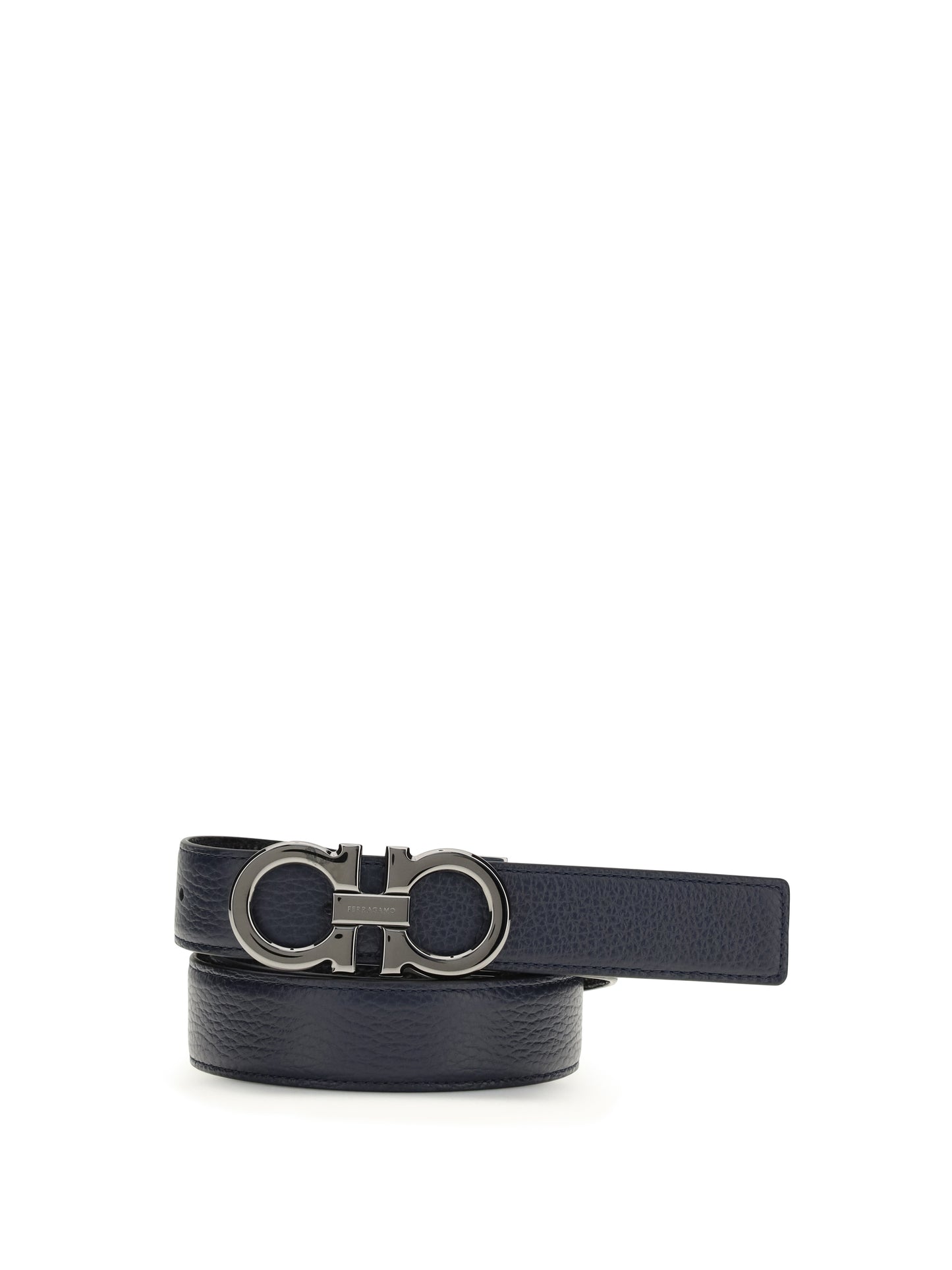FERRAGAMO Reversible and adjustable Gancini Belt