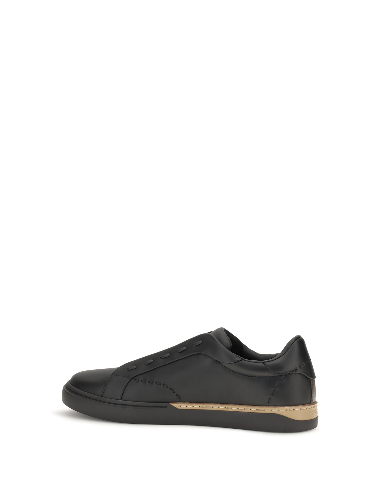 Fendi City Sneakers - Nero+Nero+Choc.Taup
