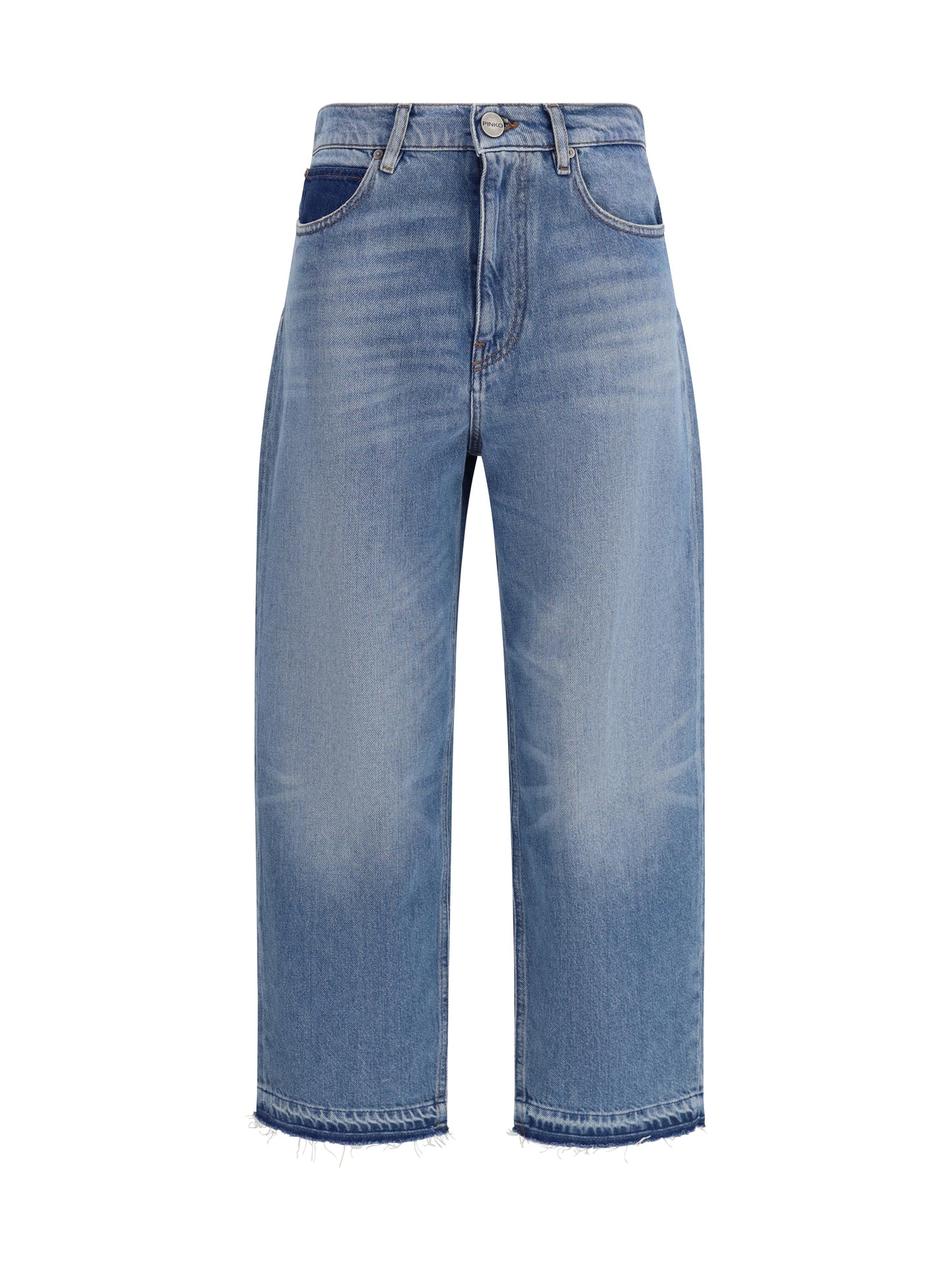 PINKO Balloon fit Jeans in faded denim