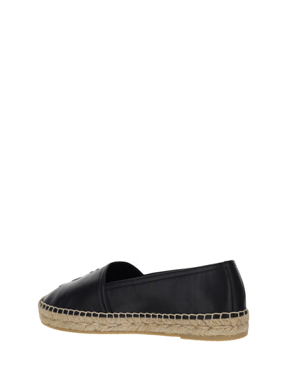 SAINT LAURENT Lambskin Espadrilles