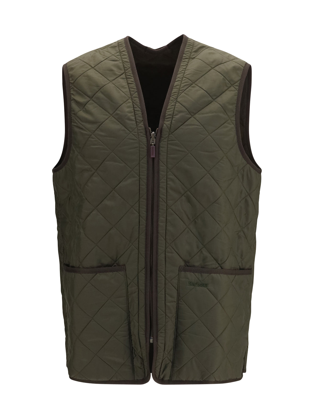 Barbour Polarquilt quilted zip Vest - Olive