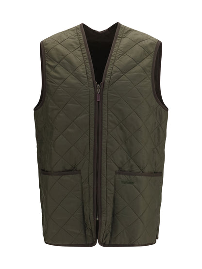 Barbour Polarquilt quilted zip Vest - Olive